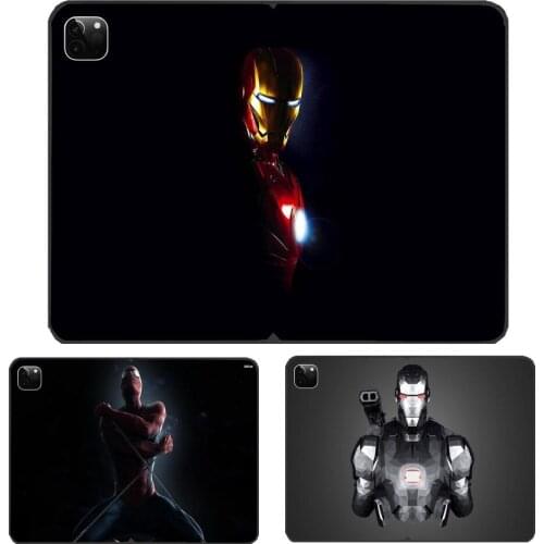 Marvel Avengers Spider-Man Iron Man Captain America iPad Case For i Pad 10.2 Case Hunter X Hunter Soft Silicone Back Funda Prote