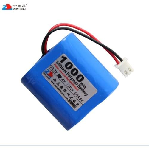 New In the 1000mAh 7.4V flashlight guide megaphone intelligent lock 18350 cylindrical lithium batteries Rechargeable Li-ion Cell