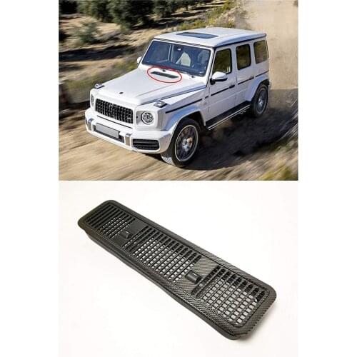 Metal Cover Solid Air Intake Mesh Grille for TRAXXAS TRX4 TRX-4 Large G for Benz G500 RC Car Parts