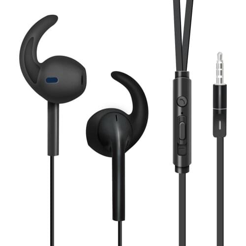 Fashion Wired Bass Stereo Music In-ear Headset Earphone with Mic Line Control