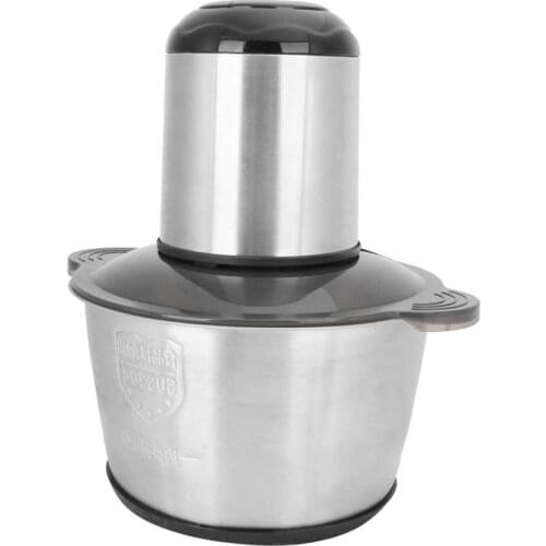 Food Chopper Electric Multi Function Semi Automatic Meat Grinder Stainless Steel Food Processor US 110V Home Appliances