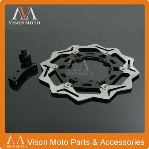 270MM Floating Brake Discs+Bracket For HONDA CRF CR125 CR250 CRF250R CRF250X CRF450X CRF450R CRF250 CRF450 Dirt Bike Motocross