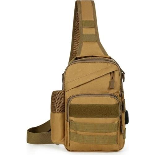 Hiking Trekking Backpack Sports Climbing Shoulder Bags Tactical Camping Hunting Daypack Fishing Outdoor Military Shoulder Bag