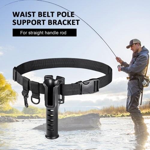 Adjustable Waist Belt Fishing Supplies Fishing Rod Belly Support Holder For Boat Sea Stand Up Pole Holder Fishing Accessories