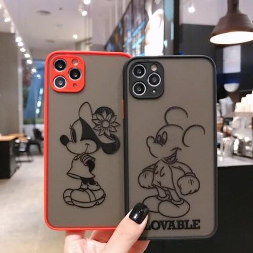 DISNEY Mickey silicone case for iPhone 11 Pro X Xs Max iPhone 12 12mini 12Pro 12Promax Official Liquid Silicon 360 Full Cover