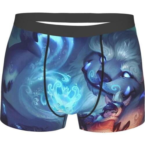 Nunu Willump League of Legends LOL MOBA Games Underpants Homme Panties Man Underwear Sexy Shorts Boxer Briefs