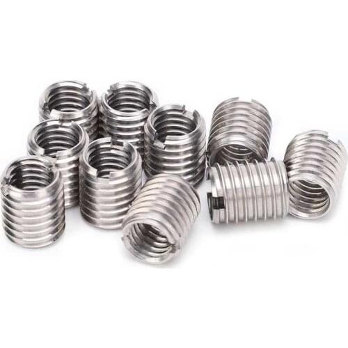 Stainless steel insert for hardware repair tools helical screw Insert Nut Thread Repair Sleeve Threaded Bushing Screw