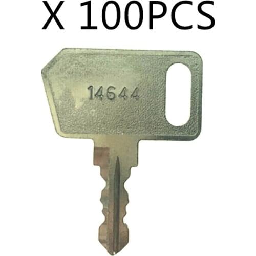 100 Pcs 14644 Key For Neiman Merit Bomag Hatz For Yanmar Belle M516 MONARK BENFORD & MORE