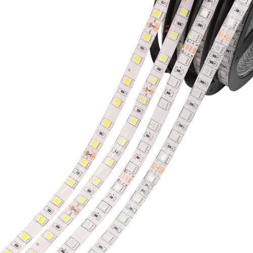 24V 5050 LED Strip Light 5M 60Leds/m Flexible Light Waterproof Led Tape 300LEDs High Brightness Led Stripe Ribbon Red/Green/Blue
