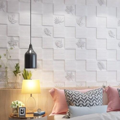 Childrens Room Living Room 3D Wall Stickers Decor 3D Brick Wallpaper for Living Room Bedroom Decor Self Adhesive Wall Paper