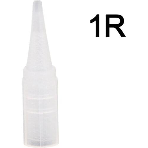 100pcs 1R Tattoo Needles Tips For Permanent Makeup tattoo needles Eyebrow and Lip Munsu Beauty Makeup Needles