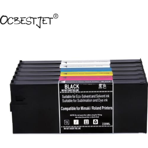 LF-200 Ink Cartridge Full With 220ML UV Ink For Mimaki UJF-6042 UJF-3042 Printer (6 Colors Are Available)