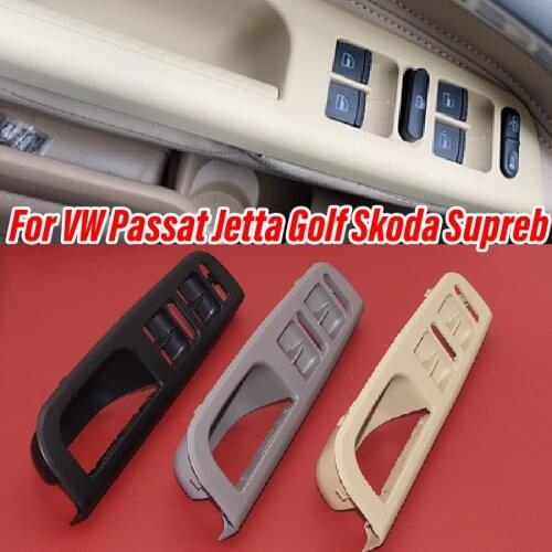 Front Left Door Master Window Switch Control Panel Trim Bezel 3B1867171E Fit For VW Passat B5 Jetta Golf Bora MK4 Skoda Supreb