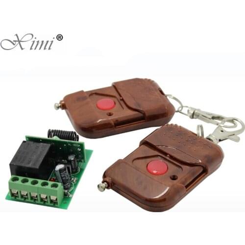12V 10A 1CH Interlock Access Control Remote Control Switch Wireless Remote Control 1-2 Remote Switch Button RF Remote Control