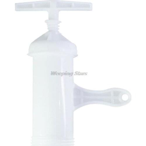 Manual Sausage Fillers Machine Salami Maker Meat Stuffer Press Nozzle Funnel Set