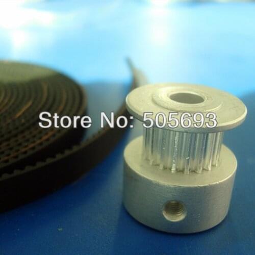T2.5-6 types of timing pulley 27 teeth 6mm width for 3D printer 10pcs