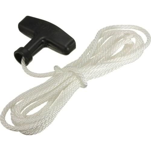 3/4/5m Universal Lawnmowers Pull Handle Starter Start Cord Line Rope Engine Petrol Handle Drawstring