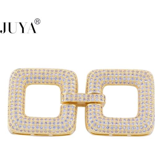 51.5*24mm Large Connector Charms Micro Pave Pendants For Jewelry Making Diy Copper Embellishments Jewelry Findings Components