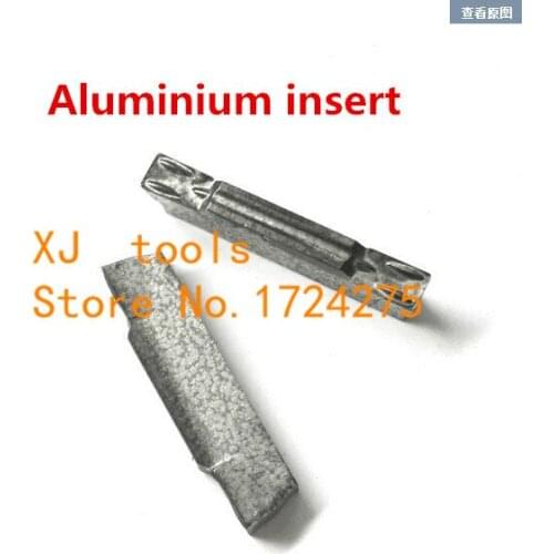 10PCS MGMN150 MGMN200 MGMN300 MGMN400 MGMN500 for Aluminum carbide turning insert for Grooving Holder MGEHR & MGIVR &MGEVR