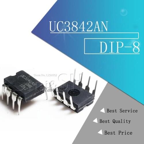 10PCS UC3842AN DIP8 UC3842 UC3842BN DIP 3842AN DIP-8 UC3842A UC3842B UC3842 new and original IC