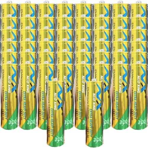 50pcs R6P 1.5V AA R6 UM3 MN1500 E91 Battery Dry Battery Super Heavy Duty 2A Batteries for Radio Toys LR6 R6P R6