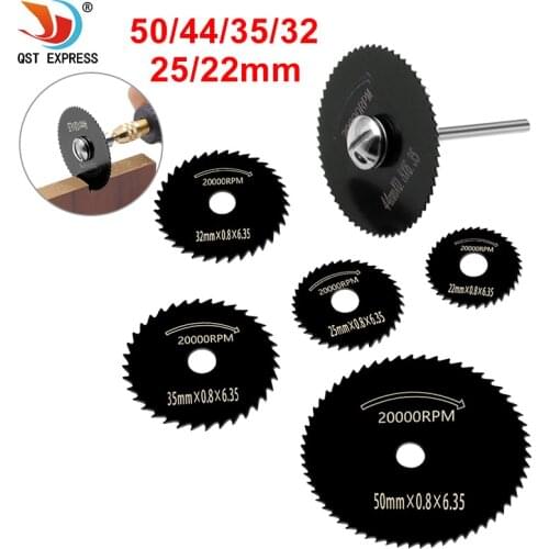 6pcs 7pcs stainless steel small cutting blade circular saw blade cutting blade wood cutting blade electric tool