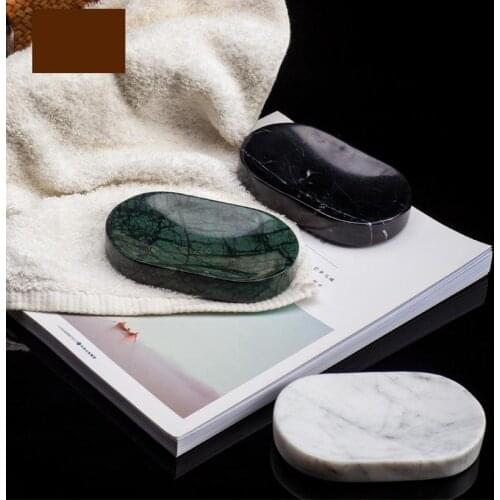 Home Bathroom Accessories Bathroom Soap Box Marble Tray Jewelry Show Tray Geniune Marble Crafts Gift Sample Room Decor