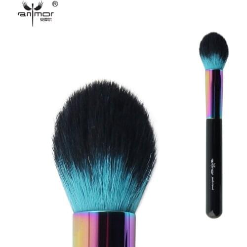 Anmor Colorful Tapered Face Brush Professional Makeup Brushes for Powder Foundation Blusher Top Quality Black Cosmetic Tools
