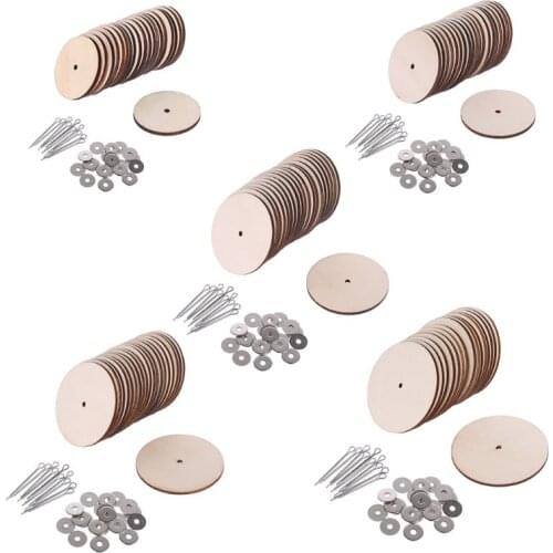 10 Sets Wood Joints Connectors for Handmade Bear Craft Children Kids Toy DIY Scrapbooking Manual Handicraft Accessories 77HD
