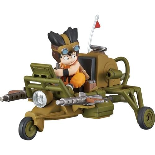 BANDAI Dragon Ball Action Figure MECHA COLLECTION Dragon Ball Vol.4son Gokus Jet Racing Model Toy Collection Fans Gift