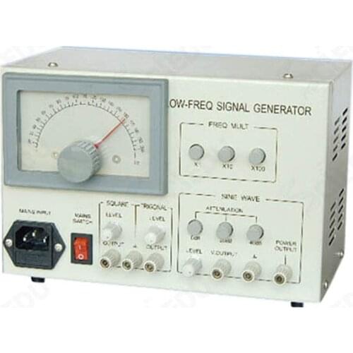 Low Frequency silent Signal Generator for physics education