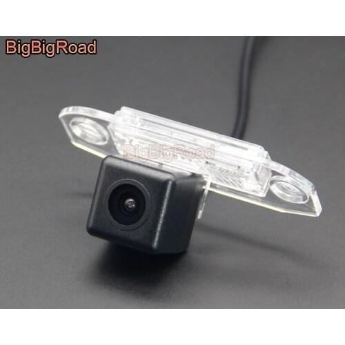 BigBigRoad Car Rear View Parking CCD Camera For Volvo XC90 XC 90 2007-2014 / V50 2004-2015 / XC60 XC 60 2008-2014 Night Vision