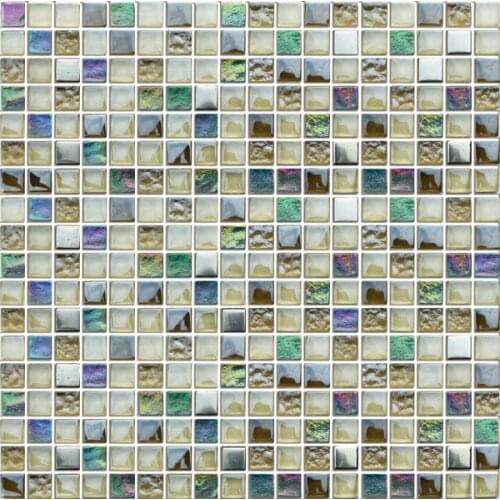 Colorful crystal glass mosaic HMGM1150A for kitchen backsplash tile bathroom shower hallway wall mosaic free shipping