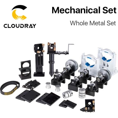 Cloudray CO2 Laser Metal Parts Transmission Laser head Mechanical Components for DIY CO2 Laser Engraving Cutting Machine