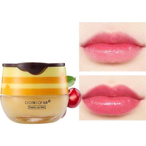 Balm Propolis Sleep Lip Mask Lip Brush Lip Nourishing Glaze Lip Lip Gloss Y1O1