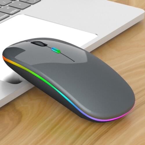 Wireless Mouse Rechargeable RGB Bluetooth-compatible 2.4G Silent Laptop Gaming Mouse Gamer Rechargeable Mouse for Computer Mice