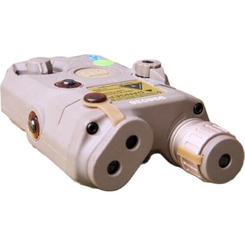 PEQ LA5-C Upgrade Version LED White Light + Green Laser W/ IR Lenses 270 LUMENS AK Tactical Flashlight