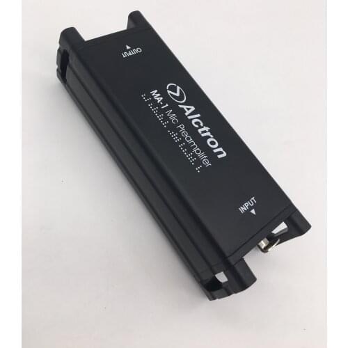 Original Alctron MA-1 professional microphone preamplifier mic amp for Dynamic mic and passive ribbon mic