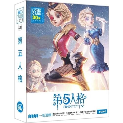 30 Sheets/Set Game Identity V Lomo Card Mini Postcard Greeting Card Message Card Christmas Gifts