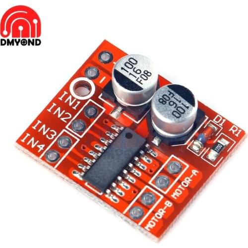 1.5A MX1508 Dual DC 3.3V Motor L298N Drive Board Module Stepper Reversing PWM Speed Mini L298N PWM Motor Speed Control Board