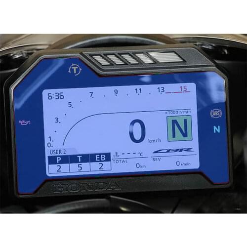 For CBR1000RR cbr1000rr 2017 2018 Motorcycle Speed Instrument Cluster Scratch Protection Film Screen Protector Blu-ray