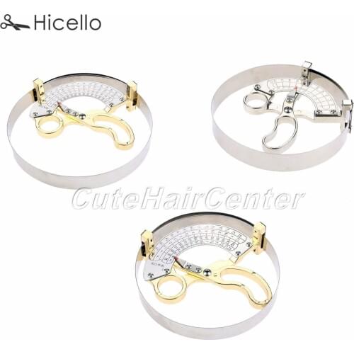 Cap Hat Ruler Professional Cap Hat Measure Tool Space aluminum & 304 stainless steel 42-52cm/49-62cm/57-70cm Hicello