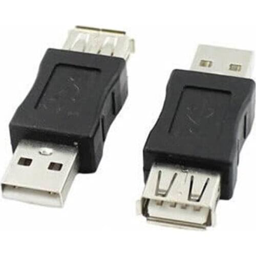 USB2.0 A Male to USB 2.0 A Female Adapter USB 2.0 Type A Male to Female Extended Adapter AM/AF Connector for computer PC