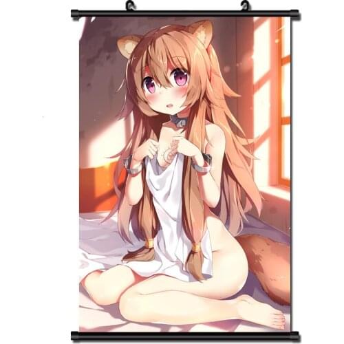 2020-Jan Japanese Anime The Rising of the Shield Hero Filo Raphtalia Decorative Pictures Home Decor Wall Scroll Poster