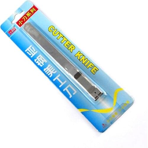 Jewelry Knife, Iron/Plastic, Platinum, 130x12x10mm