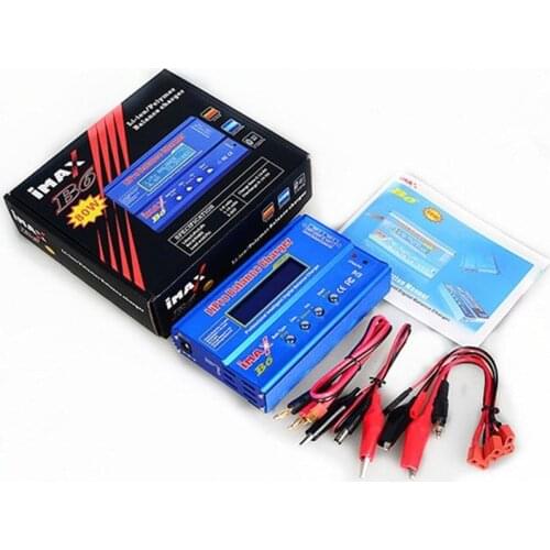 New IMax B6 Digital LCD Lipo NiMh Battery Balance Charger for 2S 3S 4S 5S Battery RC Car Boat RC Drone RC Helicopter Toys