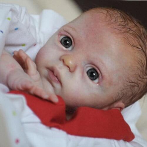 10inch Mini Reborn Doll Kit Nessa Mini Handy Doll DIY Blank Doll Parts