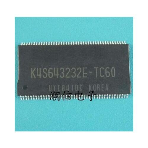 1pcs/lot K4S643232E-TC60 K4S643232H-TC60 K4S643232H TSOP86 TSOP-86 cischy