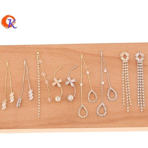 Cordial Design 50Pcs Jewelry Accessories/Connectors For Earrings/Charms/Claw Chain/DIY Jewelry Making/Hand Made/Earring Findings