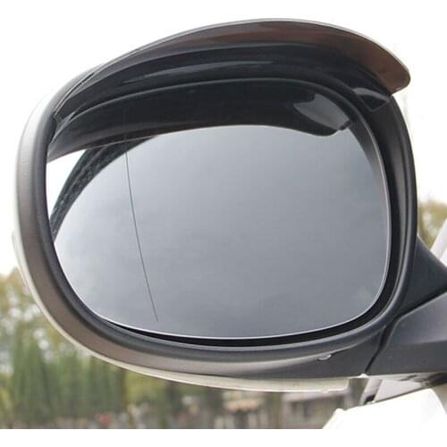 2 car rearview mirror rain eyebrow rain cover for Audi Q3 Q5 SQ5 Q7 A1 A3 S3 A4 S4 RS4 RS5 A5 A6 S6 C6 C7 S5 A7 S7 A8 TT TTS RS3